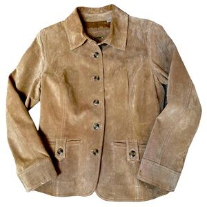 Tan suede jacket